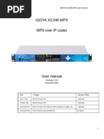 User Manual IQOYA X - LINK MPX