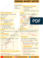 Chemical Bonding - Short Notes - Learning Tales 2