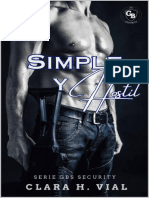 Simple y Hostil (GBS Security 01) - Clara H. Vial