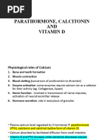 Parathormone, Calcitonin