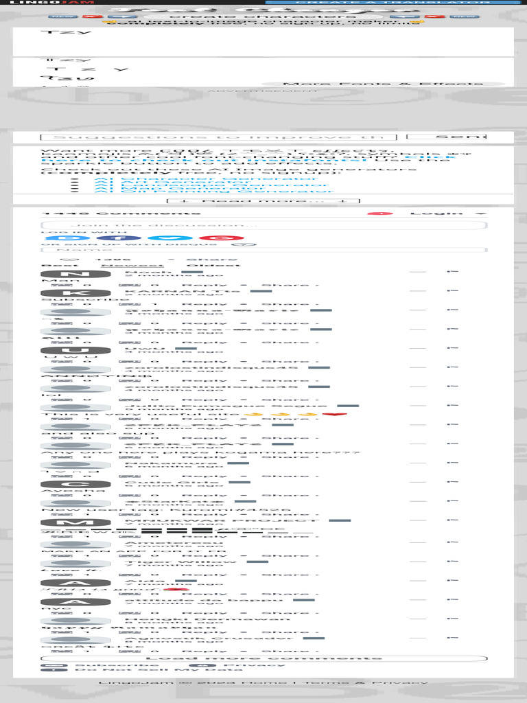 Font Changer Online (???? ??? ????? ?????) LingoJam PDF Cyberspace