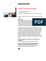 Biographie Henri Poupart Lafarge