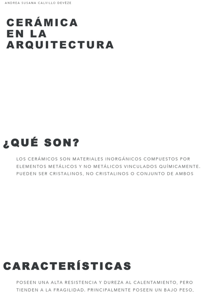 Ceramicos 1.1 | PDF | Lentes | Materiales de construcción