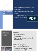 Lecture 3 Left Wing Policy and The Third Way - 2023 - 24 - Student