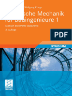 Otto W. Wetzell Wolfgang Krings - Technische Mechanik Für Bauingenieure 1 3. Auflage - Statisch Bestimmte Stabwerke - Vieweg Teubner (2011)