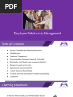 Employee Relationship Management - Course