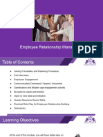 Employee Relationship Management - Course