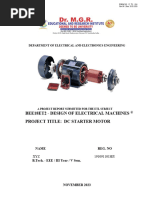 DC Starter Motor