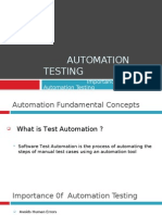 Automation Testing