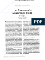 (89b) The Anatomy of A Measurement Model