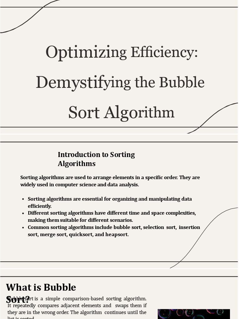 Wepik Optimizing Efficiency Demystifying The Bubble Sort Algorithm ...