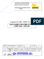 GSSP-E-MA-DS-0001 - Data Sheet For Steel Plates T204 - Gas Oil - Rev. 0