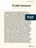 CLAT PG 2023 Solutions