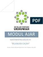 Modul Ajar: Matematika Kelas Iii "Bilangan Cacah"