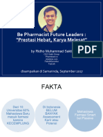 2 Be Pharmacist Future Leaders Prestasi Hebat, Karya Melesat