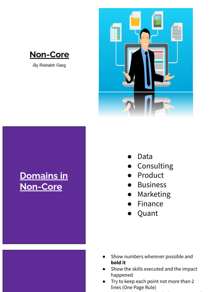 Non-Core Career Guide for CDPC IIT Ropar | PDF | Cognition | Business