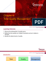 Chapter 9 - Total Quality Management-1