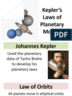 16 Keplers Laws of Planetary Motion