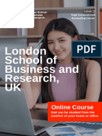Level 2 Sage Computerised Accounting Course - Delivered Online by LSBR, UK