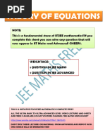 1.theory of Equations