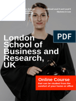 Combined Level 4 and Level 5 Diploma in Law - Delivered Online by LSBR, UK