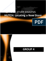 Hutch Store Location Case Study Analysis