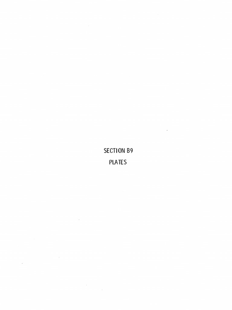 Sec B09 - Plates | PDF