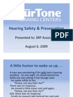 Hearing Safety & Preservation