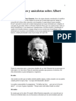 Curiosidades y anécdotas sobre Albert Einstein