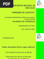 V Encontro Regional de Educação - Aprender no Alentejo