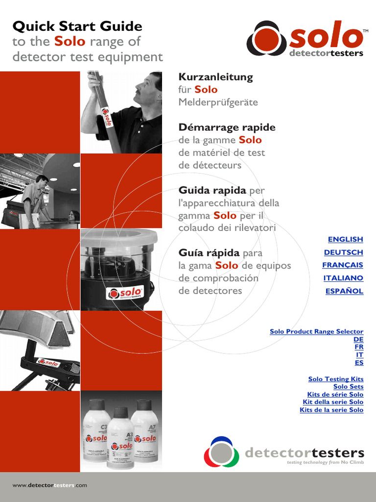 Solo Quick Start Guide Online | PDF | Equipment | Manufactured Goods