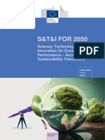 STI For 2050 - Science, Technology and Innovation For Ecosystem Performance