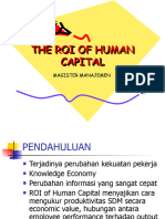 7 - The Roi of Human Capital