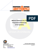 Air Systems Proportional Balance