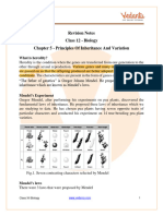 Principles of Inheritance and Variation Class 12 Notes CBSE Biology Chapter 5 [PDF]