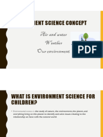 Topic 4 - Basic Concept of Early Science-Environment Science Concept PDF