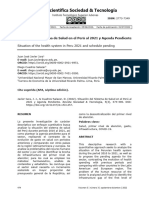 Situacion Del Sistema de Salud en Perú-2021