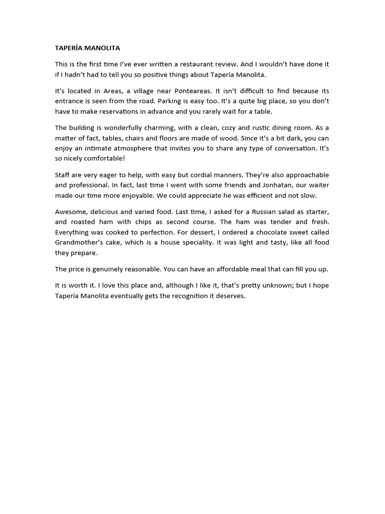 a-restaurant-review-pdf