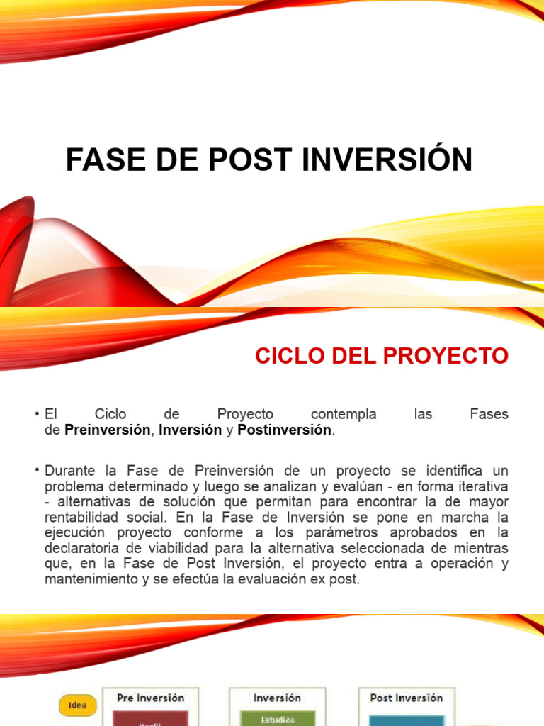 Fase de Post Inversión | PDF | Desviación Estándar | Business