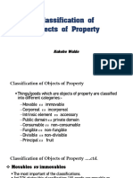 5 - Classification of Objects of Property