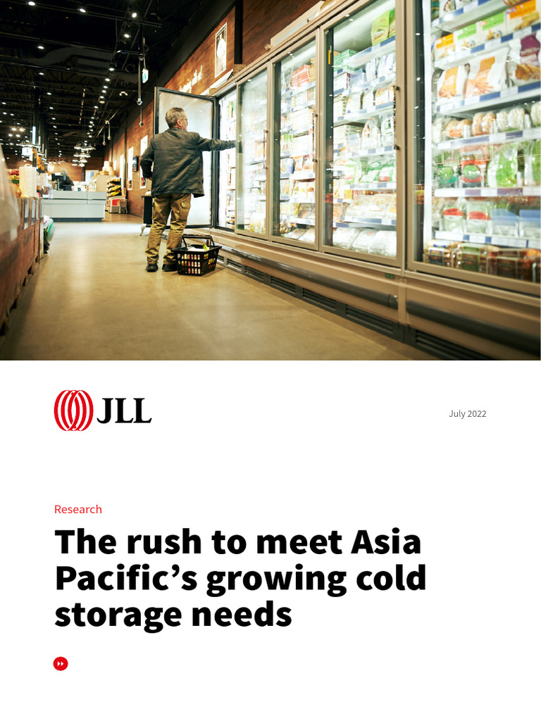 JLL Cold Storage Paper 2022 PDF Refrigeration Warehouse