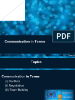 Communication in Teams