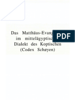 Codex Schoyen 2650. Rétroversion en Allemand