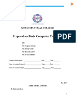 Basic Computer Proposal