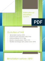 Lesson 1 - International Monetary System