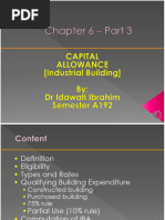 Chapter 6 Capital Allowance - Part 3 - IBA