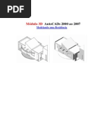 apostila autocad 3d - modelando uma residência