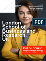 Level 7 Diploma in Executive Management (Fast Track) - Delivered Online by LSBR, UK