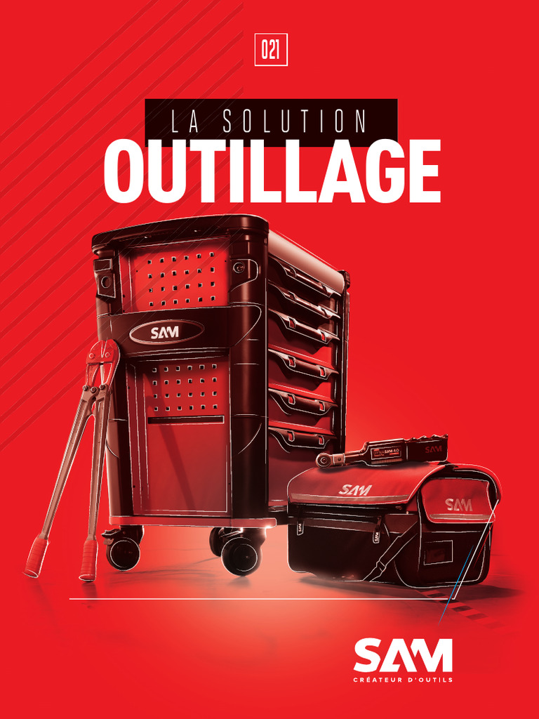 SAM OUTILLAGE Catalogue Outillage Traditionnel Amenagement Atelier | PDF