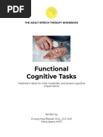 Functional Cognitive Tasks C 2022 The Adult Speech Therapy Workbook